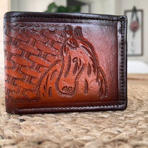 Handmade Mexican Hand Tooled Leather Men's Wallets